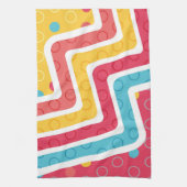 Geometrische figuren 4 theedoek (Verticaal)