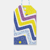 Geometrische figuren 5 cadeaulabel (Voorkant)