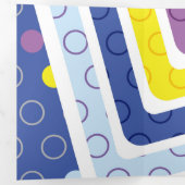 Geometrische figuren 5 drieluik wenskaart (Binnenzijde eerst)