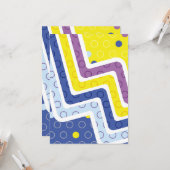 Geometrische figuren 5 kaart (Voorkant / Achterkant in situ)