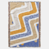 Geometrische figuren 6 deken (Voorkant Verticaal)