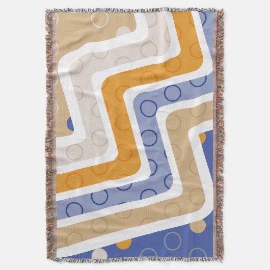 Geometrische figuren 6 deken (Voorkant Verticaal)