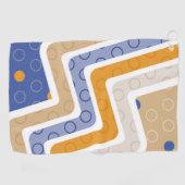 Geometrische figuren 6 golfhanddoek (Horizontaal)