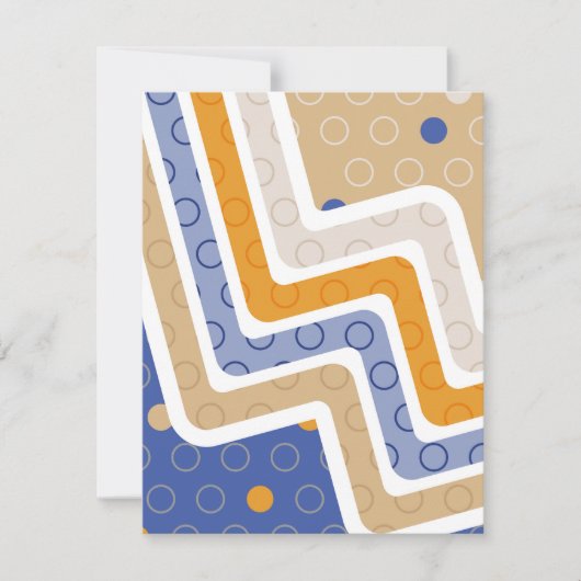 Geometrische figuren 6 notitiekaartje (Voorkant)