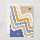 Geometrische figuren 6 notitiekaartje (Achterkant)