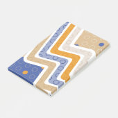 Geometrische figuren 6 post-it® notes (Schuin)