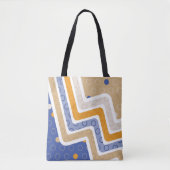 Geometrische figuren 6 tote bag (Voorkant)