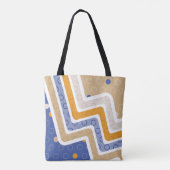 Geometrische figuren 6 tote bag (Achterkant)