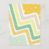 Geometrische figuren 7 feestdagenkaart (Voorkant)