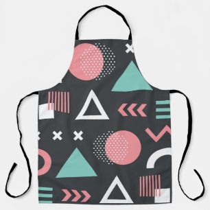 geometrische figuren: naadloos design. schort