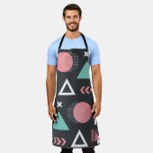 geometrische figuren: naadloos design. schort (Gedragen)