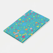 Geometrische figuur creatie 1 post-it® notes (Schuin)