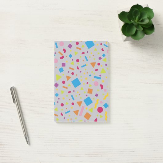 Geometrische Figuurcreatie 2 Post-it® Notes (Kantoor)