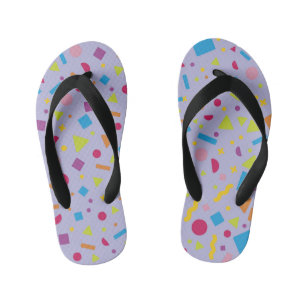 Geometrische Figuurcreatie 3 Kinder Teenslippers