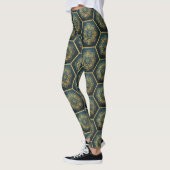 Geometrische Floral Leggings (Links)