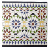 Geometrische Floral Moroccan Tegel Home Decor Acce Tegeltje (Voorkant)