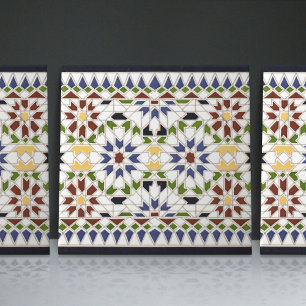 Geometrische Floral Moroccan Tegel Home Decor Acce Tegeltje