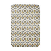 Geometrische Floral Pattern Badmat (Voorkant Verticaal)