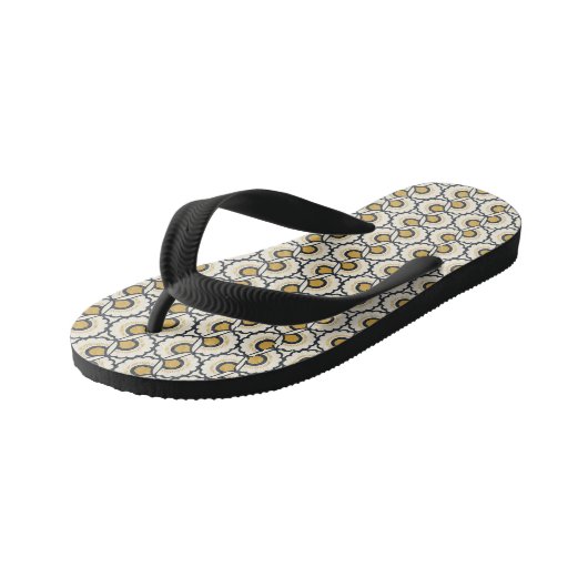 Geometrische Floral Pattern Kinder Teenslippers (Schuin)
