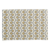 Geometrische Floral Pattern Kussensloop (Voorkant-Rechts)