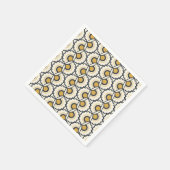 Geometrische Floral Pattern Servet (Hoek)