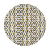 Geometrische Floral Pattern Snijplank (Voorkant)