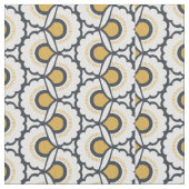 Geometrische Floral Pattern Stof (Close Up)