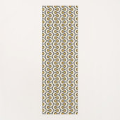 Geometrische Floral Pattern Yogamat (Voorkant)