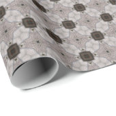 Geometrische Floral Shapes Wrapping Paper Cadeaupapier (Rol Hoek)
