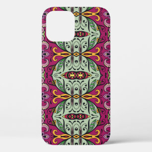 Geometrische Floral Tribal Etnische Doodle Case-Mate iPhone Case