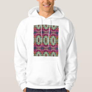 Geometrische Floral Tribal Etnische Doodle Hoodie