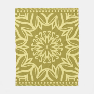 Geometrische florale achtergrond. Tribisch etnisch Fleece Deken