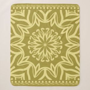Geometrische florale achtergrond. Tribisch etnisch Sherpa Deken