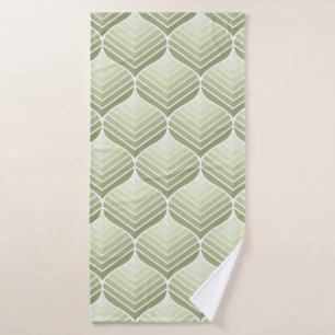 Geometrische florale vintage naadloos patroon. Abs Badhanddoek