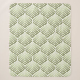 Geometrische florale vintage naadloos patroon. Abs Sherpa Deken