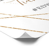 Geometrische Flower Weduwfoto Lijst Props Poster (Hoek)