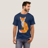 Geometrische Fo retro T-shirt (Voorkant volledig)