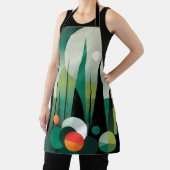 Geometrische Forest Dawn Schort (Insitu)