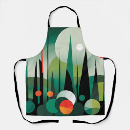 Geometrische Forest Dawn Schort