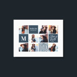 Geometrische foto afstuderen gepersonaliseerd cade canvas afdruk<br><div class="desc">Geometrische foto afstuderen gepersonaliseerd geschenk. De kleur kan worden veranderd. Een deel van een collectie.</div>