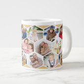 Geometrische foto collage 17 Afbeelding Grote Koffiekop (Voorkant rechts)