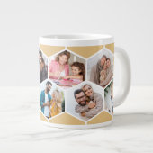 Geometrische foto collage 9 Afbeelding Giant Coffe Grote Koffiekop (Voorkant rechts)