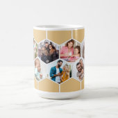 Geometrische fotocollage 9 Afbeelding 15oz Koffiemok (Center)