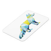Geometrische fox-dieren magneet (Linkerzijde)