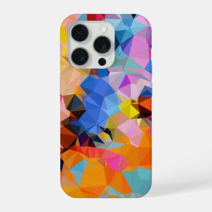 Geometrische Fractale Abstracte Wanddecoratie iPhone 15 Pro Case