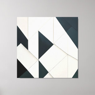 Geometrische Fragmenten Canvas Afdruk