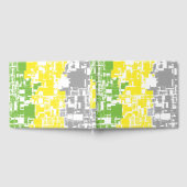 Geometrische Funky Abstract Lithromantic Pride Fla Gastenboek (Volledig)