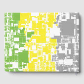 Geometrische Funky Abstract Lithromantic Pride Fla Gastenboek (Achterkant)