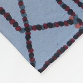 Geometrische fusie fleece deken (Hoek)