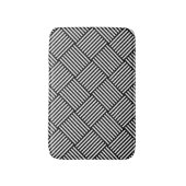 Geometrische gecontroleerde textuur badmat (Voorkant Verticaal)